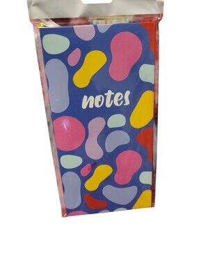 CrownJewlz Colorful Abstract Note Pad